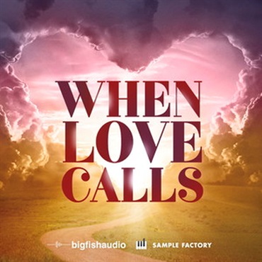 BIG FISH AUDIO WHEN LOVE CALLS - CINEMATIC SOUNDSCAPES(オンライン納品)(2時間以内に納品)