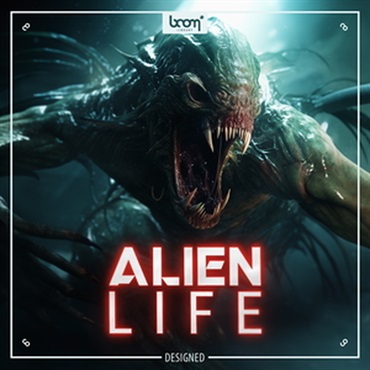 BOOM Library ALIEN LIFE - DESIGNED(オンライン納品)(2時間以内に納品)