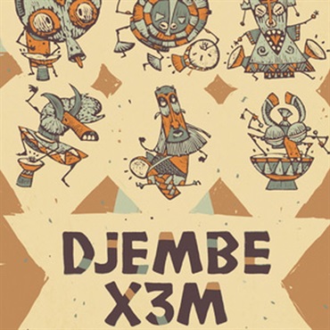 STREZOV SAMPLING DJEMBE X3M(オンライン納品)(2時間以内に納品)