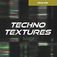 DRUM MIDI - TECHNO TEXTURES(オンライン納品)(2時間以内に納品)