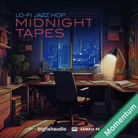 【ビッグフィッシュオーディオサンプルパックが25%OFF！】MIDNIGHT TAPES - LO-FI JAZZ HOP MMT(オンライン納品)(2時間以内に納品)