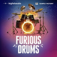 【ビッグフィッシュオーディオサンプルパックが25%OFF！】FURIOUS DRUMS(オンライン納品)(2時間以内に納品)