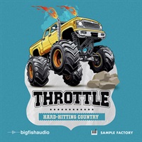 THROTTLE - HARD HITTING COUNTRY(オンライン納品)(2時間以内に納品)