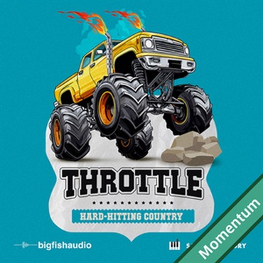 BIG FISH AUDIO THROTTLE - HARD HITTING COUNTRY(オンライン納品)(2時間以内に納品)