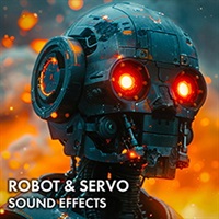 ROBOT AND SERVO SOUND EFFECTS(オンライン納品)(2時間以内に納品)