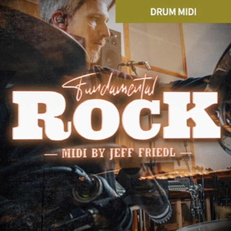 TOONTRACK DRUM MIDI - FUNDAMENTAL ROCK(オンライン納品)(2時間以内に納品)