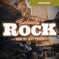 DRUM MIDI - FUNDAMENTAL ROCK(オンライン納品)(2時間以内に納品)