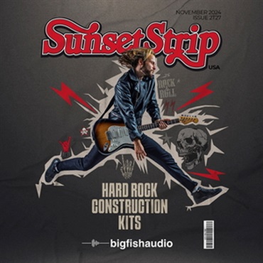 BIG FISH AUDIO SUNSET STRIP - HARD ROCK CONSTRUCTION KITS(オンライン納品)(2時間以内に納品)