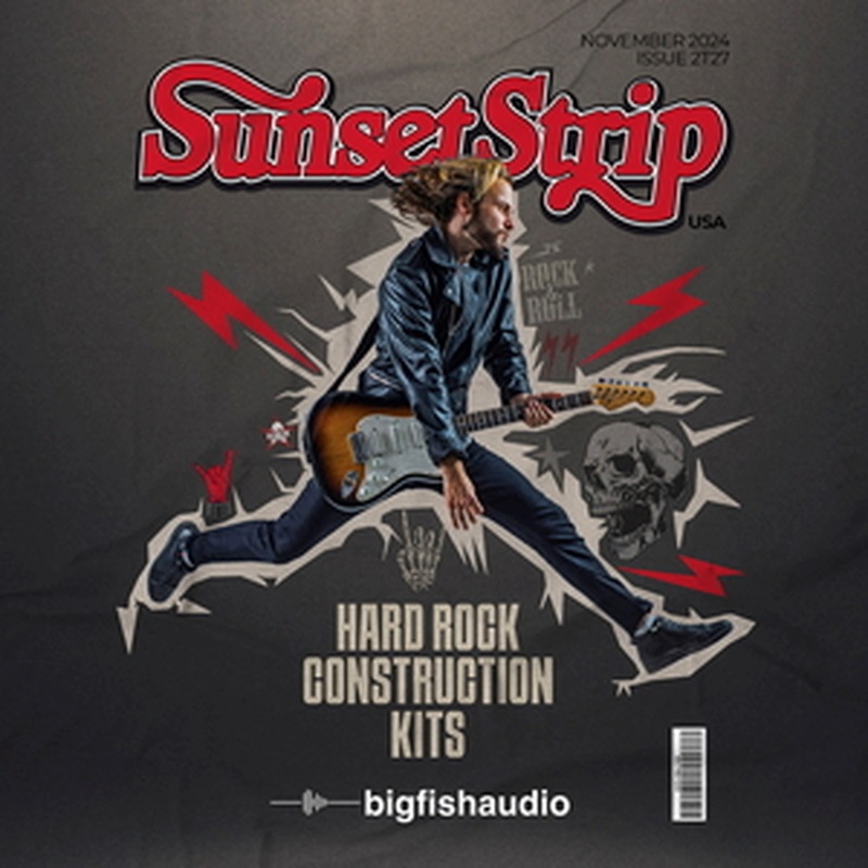 BIG FISH AUDIO SUNSET STRIP - HARD ROCK CONSTRUCTION KITS(オンライン納品)(2時間以内に納品)