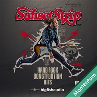【ビッグフィッシュオーディオサンプルパックが25%OFF！】SUNSET STRIP - HARD ROCK CONSTRUCTION KITS MMT(オンライン納品)(2時間以内に納品)
