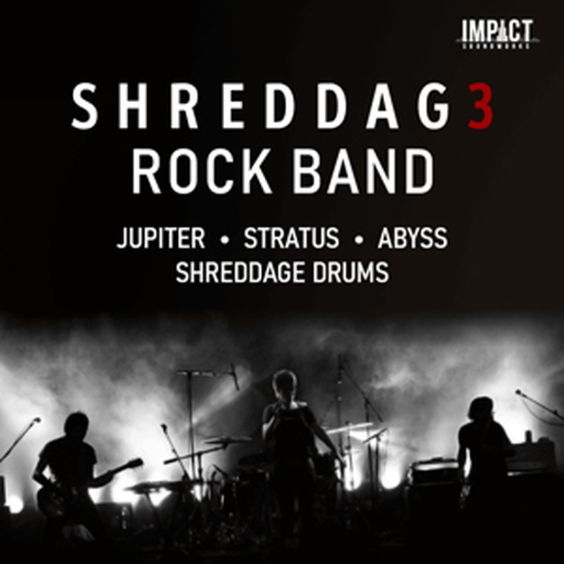 IMPACT SOUNDWORKS 【インパクトサウンドワークスサマーセール！対象製品が最大62%OFF！】SHREDDAGE 3 ROCK BAND(オンライン納品)(2時間以内に納品)