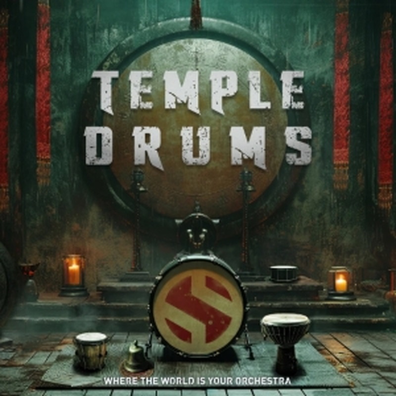SOUNDIRON TEMPLE DRUMS(オンライン納品)(2時間以内に納品)