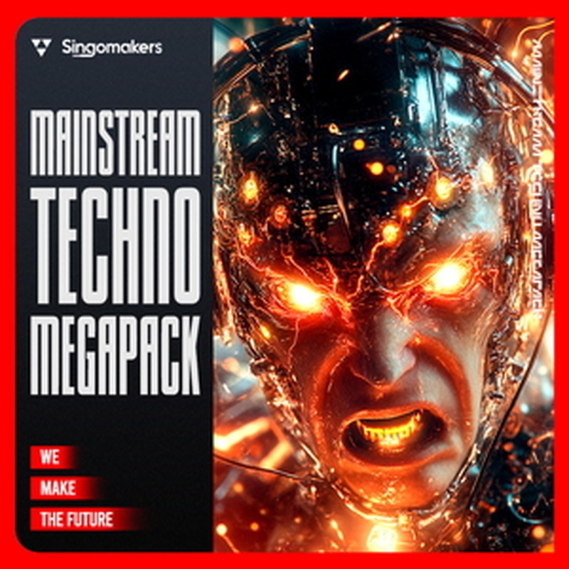 SINGOMAKERS MAINSTREAM TECHNO MEGAPACK(オンライン納品)(2時間以内に納品)