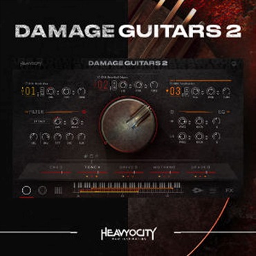 HEAVYOCITY DAMAGE GUITARS 2(オンライン納品)(2時間以内に納品)