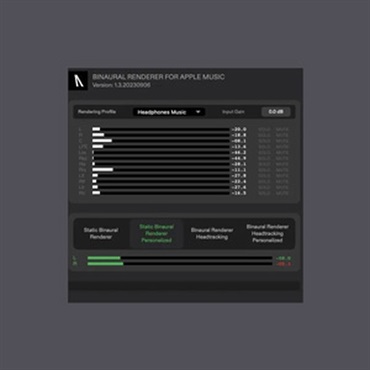Audiomovers Binaural Renderer For Apple Music(オンライン納品)(2時間以内に納品)