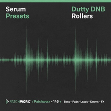 LOOPMASTERS DUTTY DRUM & BASS ROLLERS - SERUM PRESETS(オンライン納品)(2時間以内に納品)