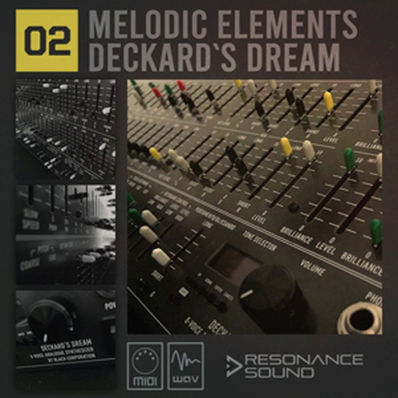RESONANCE SOUND 【レゾナンスサウンド製品バンドルを除き約50%OFF！】MELODIC ELEMENTS 02 - DECKARD'S DREAM(オンライン納品)(2時間以内に納品)