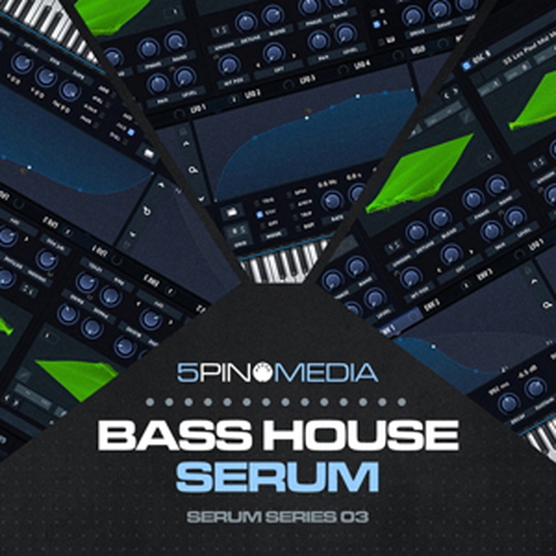 5PIN MEDIA BASS HOUSE SERUM(オンライン納品)(2時間以内に納品)