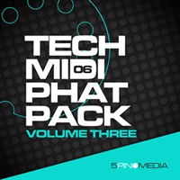 【ループマスターズサンプルパックが約40%OFF！】TECH MIDI PHAT PACK VOL. 3(オンライン納品)(2時間以内に納品)