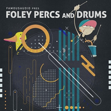 FAMOUS AUDIO FOLEY PERCS & DRUMS(オンライン納品)(2時間以内に納品)