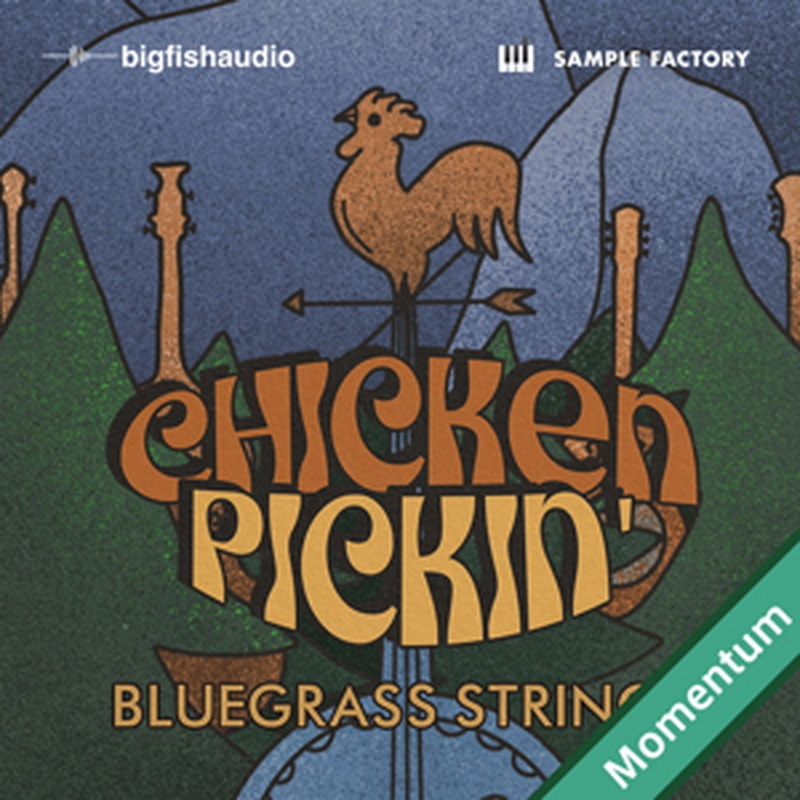 BIG FISH AUDIO 【ビッグフィッシュオーディオサンプルパックが25%OFF！】CHICKEN PICKIN'- BLUEGRASS STRINGS MMT(オンライン納品)(2時間以内に納品)