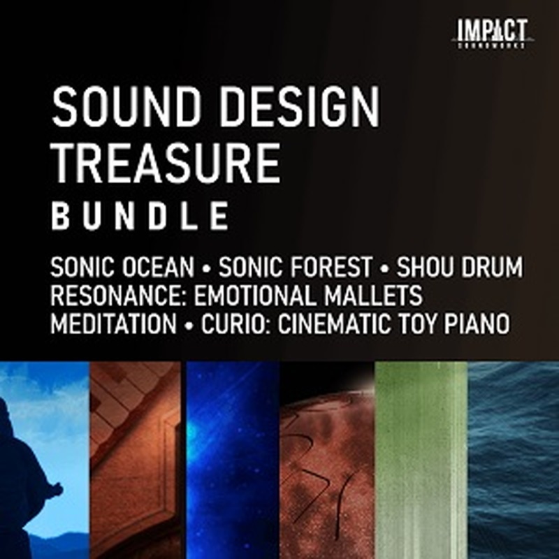 IMPACT SOUNDWORKS 【インパクトサウンドワークスサマーセール！対象製品が最大62%OFF！】SOUND DESIGN TREASURE BUNDLE(オンライン納品)(2時間以内に納品)