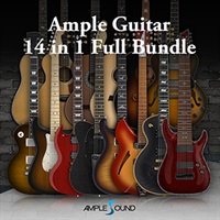 AMPLE GUITAR 14in1 FULL GUITAR BUNDLE(オンライン納品)(2時間以内に納品)