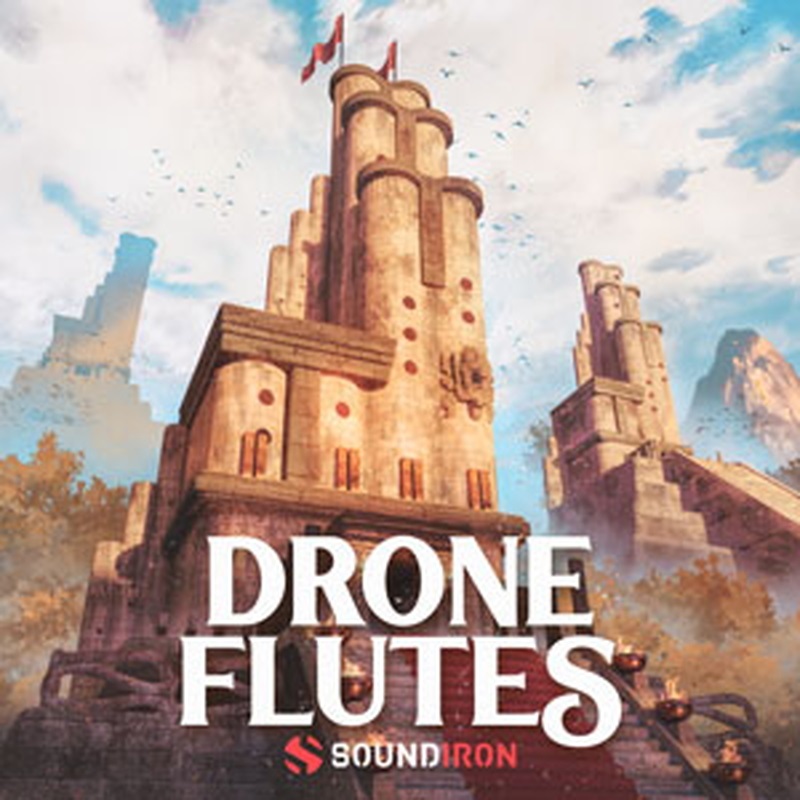 SOUNDIRON DRONE FLUTES(オンライン納品)(2時間以内に納品)