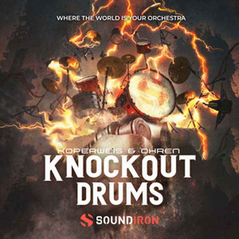 SOUNDIRON KNOCKOUT DRUMS(オンライン納品)(2時間以内に納品)