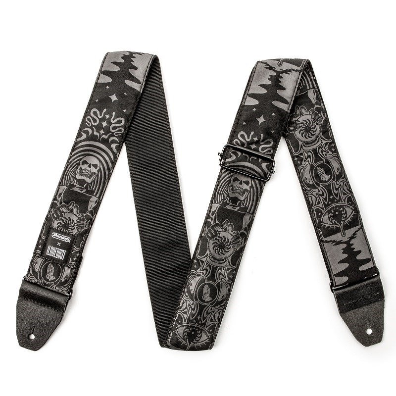 Dunlop (Jim Dunlop) I Love Dust Jacquard Straps  ENDLESS MIDNIGHT (ILD13)