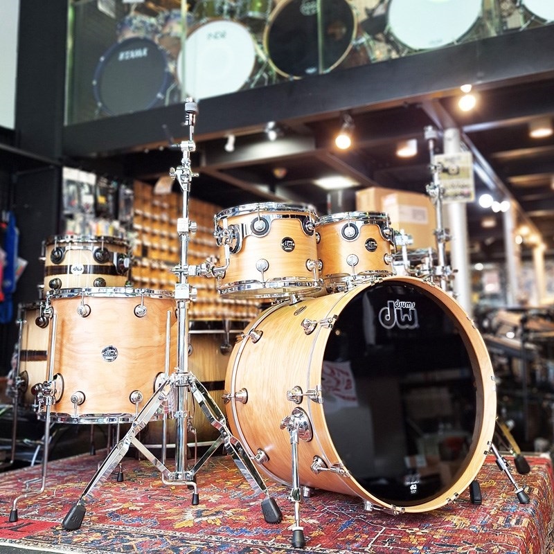 dw Performance Limited Edition Birch 4pc Drum Kit [BD22，FT16，TT12&10/Natural Satin Oil]