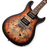 SE Custom 24-08 Poplar Burl Limited Edition (Charcoal Cherry Midnight Burst)