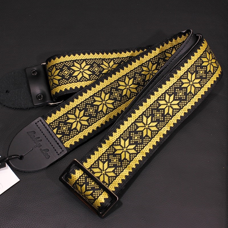 Souldier Strap Bobby Lee Replica Straps Poinsettia Gold on Black [BLVGS0461]