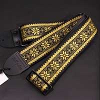 Bobby Lee Replica Straps Poinsettia Gold on Black [BLVGS0461]