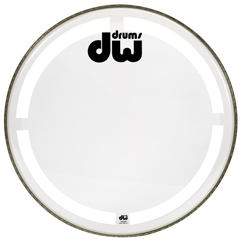 dw DRDHCC18K [Single Ply Coated Clear Bass Drum Head 18]【お取り寄せ品】