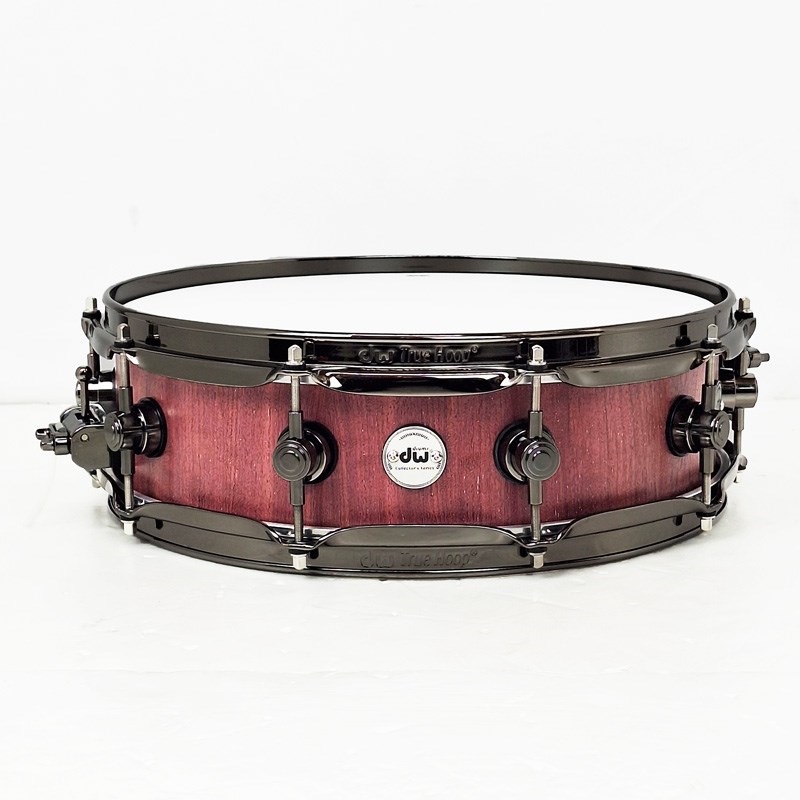 dw DRU20414SSN101[Collector's PURE Purpleheart Pi Snare Drum/14×3.14/Natural Satin Oil w/Black Nickel Hardware]