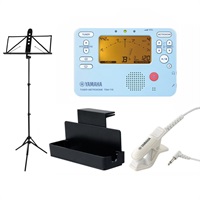 ヤマハ / TDM-710BLM マイク付き チューナー & メトロノーム 3点セット（TDM-710BLM [TDM-710BL&TM-40IV]/MS-RKDX/MS-260AL） 【セットがお買い得!!】