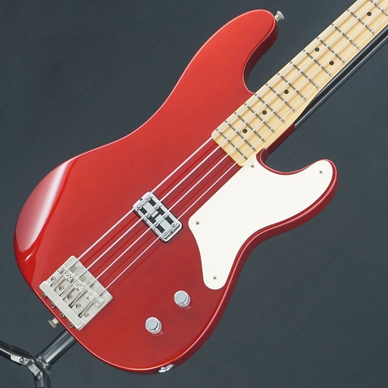 Used Fender Cabronita Precision Bass Guitar Black | Cream