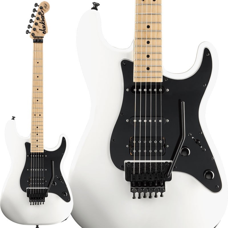 Jackson X Series Signature Adrian Smith SDXM (Snow White/Maple)