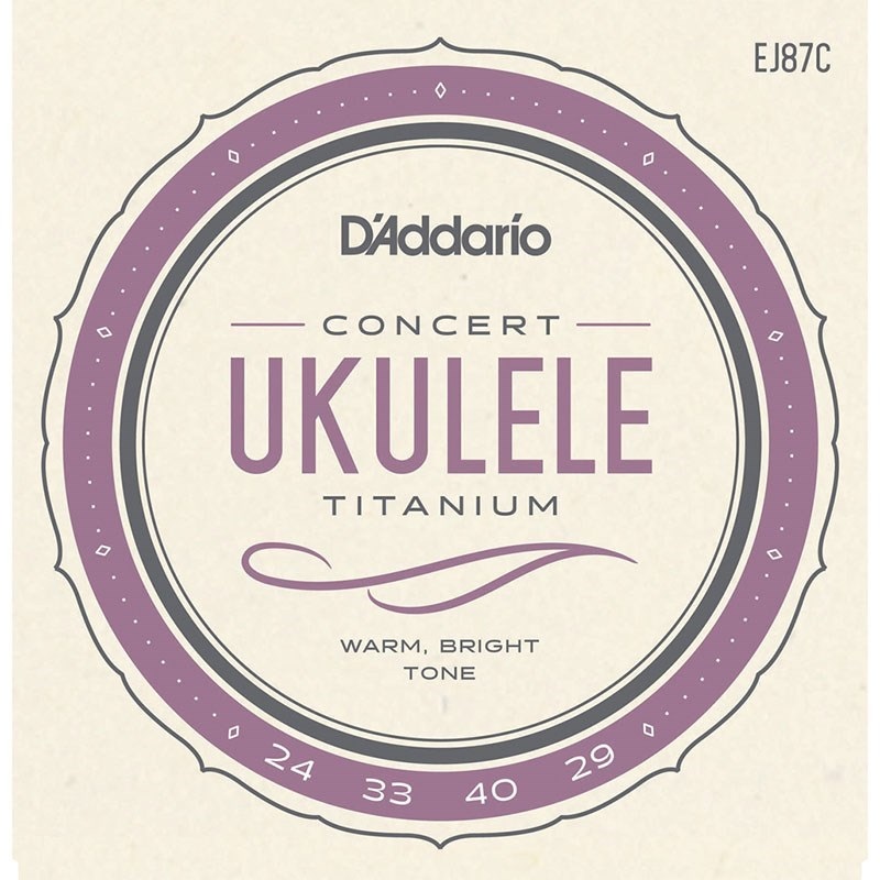 D’Addario 【特価】【創業50周年大決算SALE】EJ87C　Concert Ukulele [ウクレレ弦]  ダダリオ