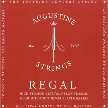 AUGUSTINE 【特価】【創業50周年大決算SALE】REGAL/RED SET MEDIUM TENSION オーガスティン