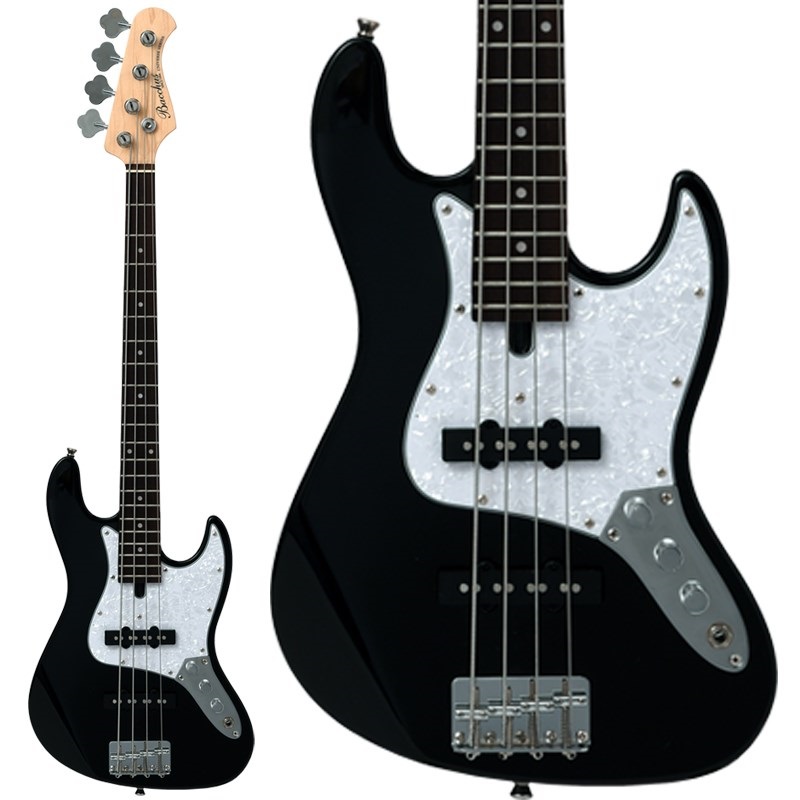 Bacchus WJB-Mini (BLK/R) [SHORT SCALE MODEL] 【創業50周年大決算SALE】