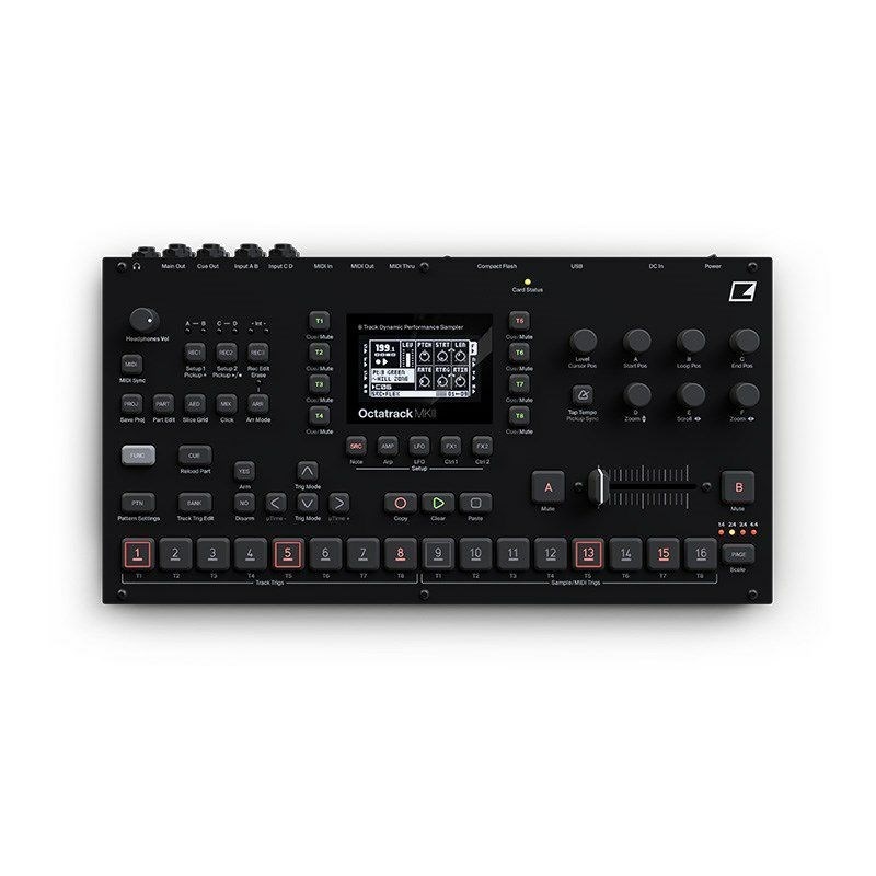 elektron 【創業50周年大決算SALE】Octatrack DPS-1 MK II Black【未使用新品アウトレット特価品】(エレクトロン)