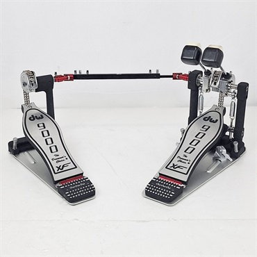 dw USED 中古 DW9002XF [9000 Series / Extended Footboard Double Bass Drum Pedals] [セミハードケース付属]