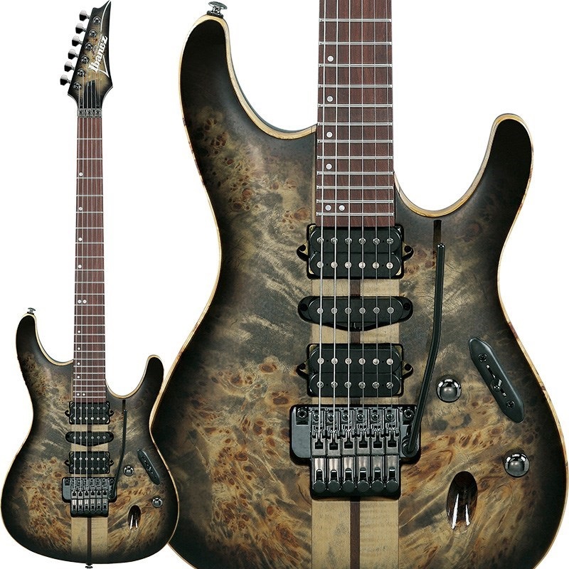 Ibanez Premium S1070PBZ-CKB (Charcoal Black Burst) [SPOT MODEL