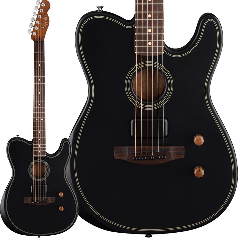 Fender Acoustics Acoustasonic Standard Telecaster (Black)
