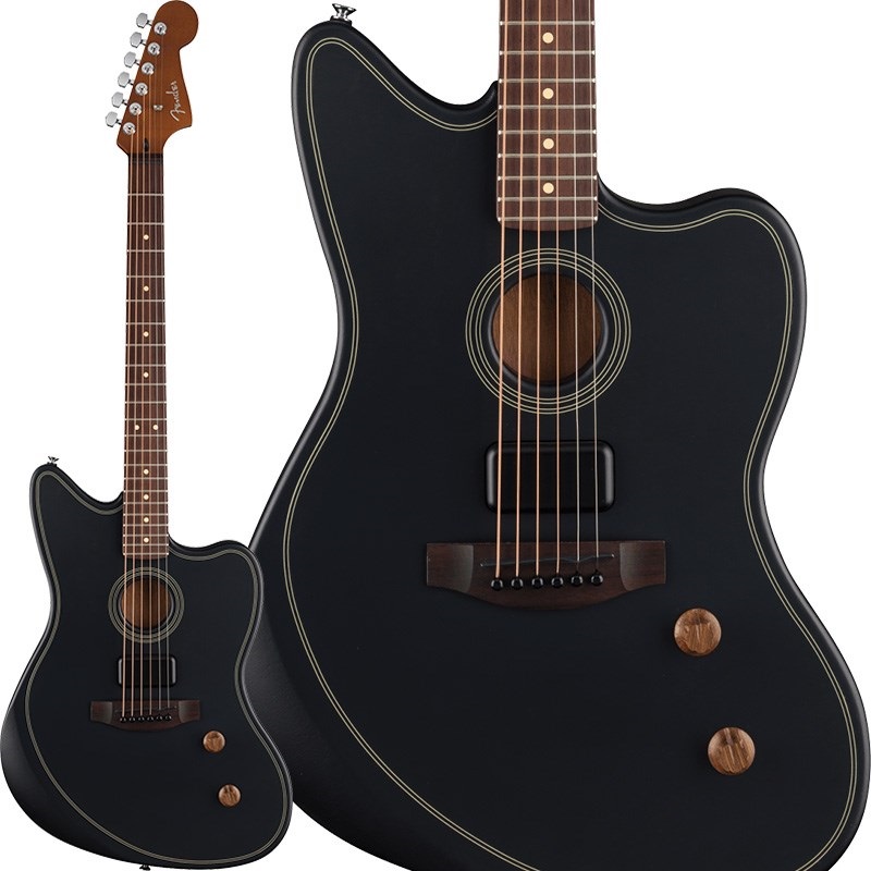 Fender Acoustics 【6月下旬以降入荷予定】 Acoustasonic Standard Jazzmaster (Black)