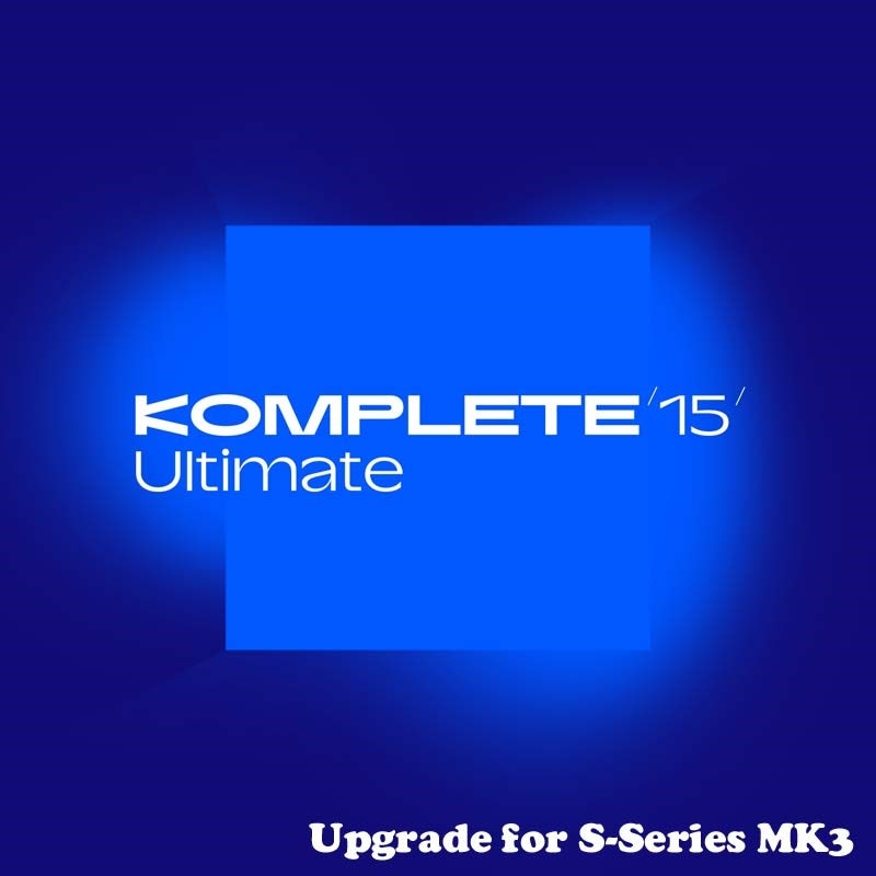Native Instruments Komplete 15 ULTIMATE Upgrade for S-Series MK3(オンライン納品)(2時間以内に納品)