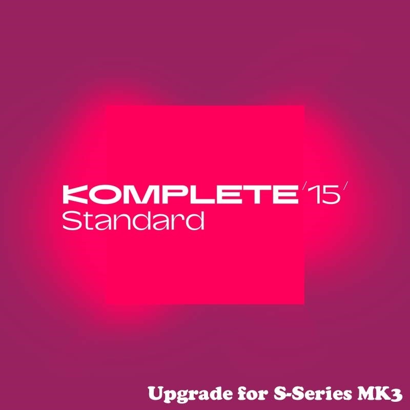 Native Instruments Komplete 15 Standard Upgrade for S-Series MK3(オンライン納品)(2時間以内に納品)