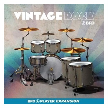 BFD BFD PLAYER EXPANSIONS: VINTAGE ROCK (BFD PLAYER専用拡張音源)(オンライン納品)(2時間以内に納品)
